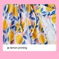 thumbnail image 5 of URMAGIC Child Girls 3 Pieces Floral Bikini Set and Kimono Bathing Suit Swimsuit,Yellow Lemon, 5 of 9