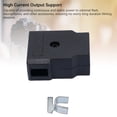 thumbnail image 4 of Conector de toque d de hembra, enchufe de grifo h femenino anti lo suelto para dslr, 4 of 7
