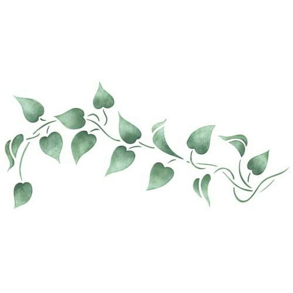 Leaf Wall Stencil SKU #2309 by Designer Stencils