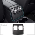 thumbnail image 3 of 2X ABS Carbon Fiber Rear Condition Outlet Vent Cover Trim Sticker for W212 E-Class 2012-2015, 3 of 6