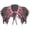 Pink, variant on Pink Punk Gothic Feather Collar Shrug Shrugs & Boleros for Night Party 1pc