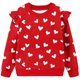 thumbnail image 5 of Vestido de verano para niña con estampado de flores de Pascua, manga corta, bolsillos con volantes y cuello redondo, top de poliéster, 5 of 5