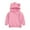 Hot Pink, variant on TAIAOJING Toddler Kids Cotton Sweatshirt Hoodie Cute Ear Hoodie Sweatshirt Baby Top Boys Girls Solid Boys Tops 2-3 Years