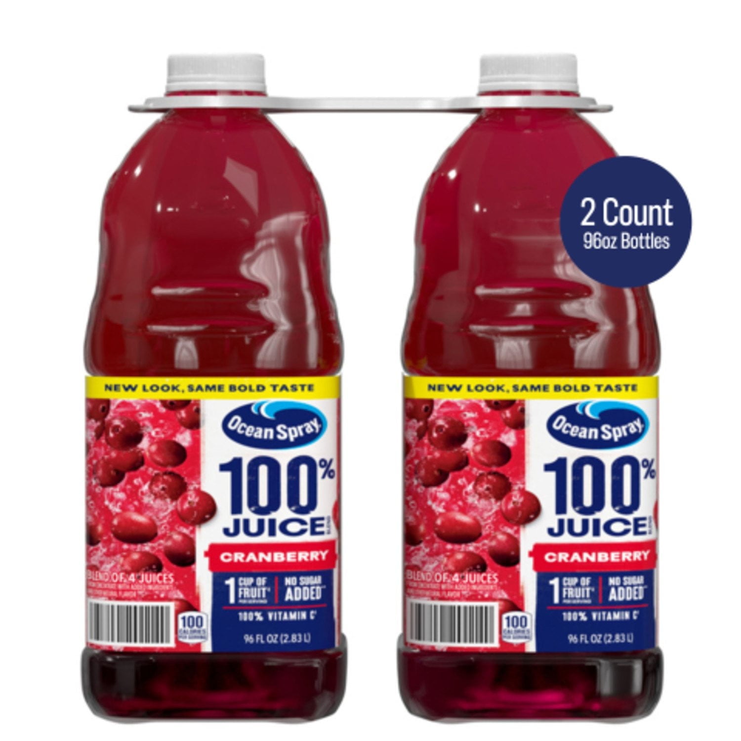 Ocean Spray 100% Cranberry Juice (96 fl oz 2 pk)