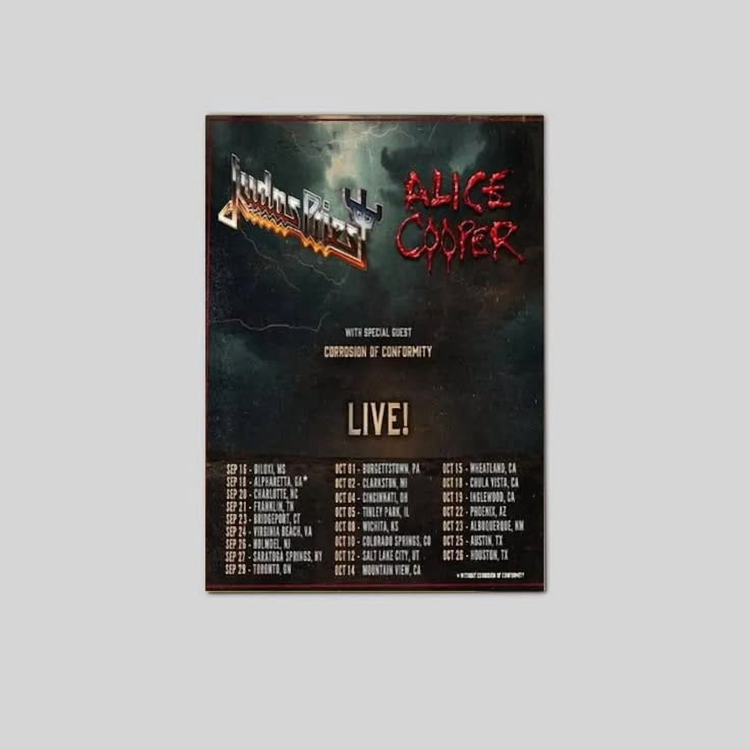 Music Poster Sept-OCt 2026 Live Tour Poster Size 24''x36'' GoldenGate Collective
