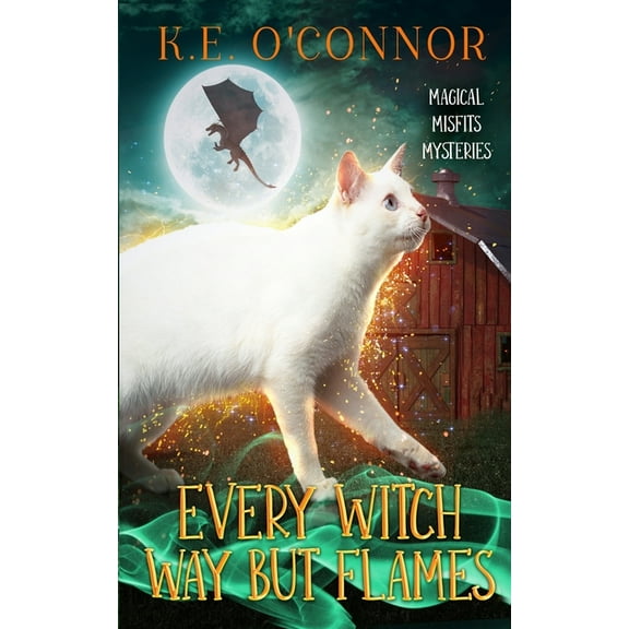 Magical Misfits Mysteries Every Witch Way but Flames, Book 10, (Paperback)