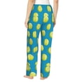 thumbnail image 3 of Daiia Ball Tennis Women's Sleep Pant with Pockets and Drawstring,Pajama Pants-Large, 3 of 9