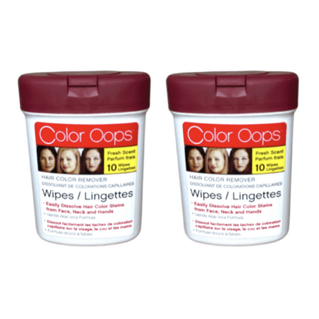 Developlus Color Oops Color Remover Wipes 10 Count (2 Pack)