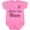 Raspberry, variant on Inktastic Worlds Best Niece Girls Baby Bodysuit