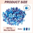 thumbnail image 2 of Uxcell Wax Seal Beads, 300 Pcs 3 Colors Set for Sealing Letters, Invitations, Gift Wrapping, DIY, , Purple Tone, 2 of 7