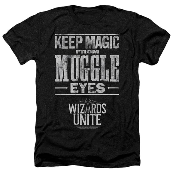 Harry Potter Wizards Unite Hidden Magic Adult Heather Black