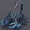 Blue and Black, variant on OWIKOL Premium 3D Metal Puzzle Kit: Intricate Scorpion Model for Adults - DIY Challenging Build Set (Birthday/Christmas Gift) Color: Silver