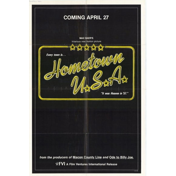 Hometown U.S.A. Movie Poster (11 x 17)