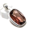 thumbnail image 2 of Natural Morganite Gemstone Handmade 925 Sterling Silver Pendant 1.65", 2 of 2