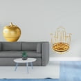 thumbnail image 2 of Escultura moderna de fruta de resina y soporte giratorio de metal para tazas, organizador para estantería de mesa, comedor, dormitorio, oficina, armar, 2 of 8