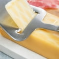 thumbnail image 2 of TrueCraftware- Set of 2 Stainless Steel Cheese Plane- Multi-Functional Cheese Slicer for All Types of Cheese Kitchen Cooking Tool Cheese Cutter for Soft Semi-Hard Hard Cheeses Kitchen Cooking Tool, 2 of 6
