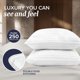 thumbnail image 5 of Almohadas Beckham Hotel Collection, tamaño europeo (juego de 2), 5 of 9