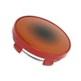 thumbnail image 1 of Tapones Centrales de Rueda Unique Bargains OD: 60mm/2.36" Rojo 1 Pc Universal con Etiqueta Negra Naranja, 1 of 6
