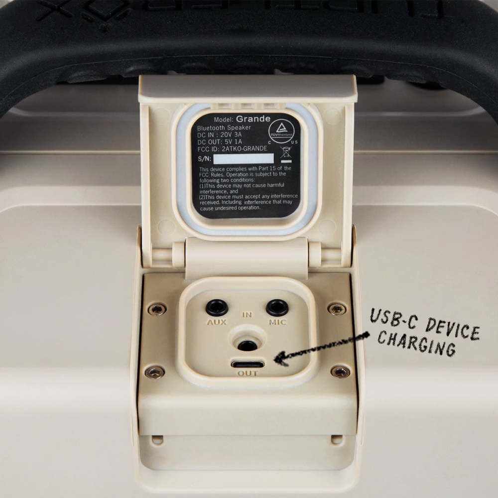 Turtlebox Grande Speaker, Tan