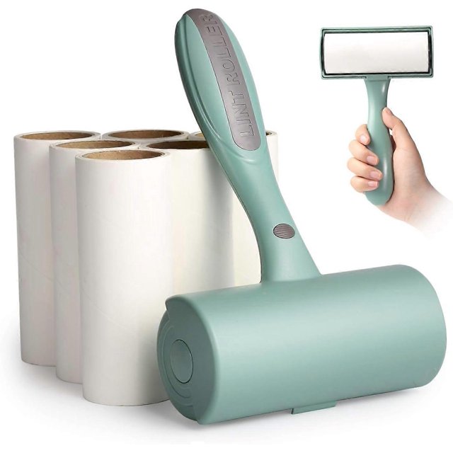 Lint Rollers for Pet Hair Extra Sticky, 6 Lint Roller Refill Strong Pet Hair Roller for Clothes, Sofa, Carpet, Bed