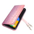 thumbnail image 2 of Funda con estampado de alce para Google Pixel 4a con tarjetero, cordón, piel sintética, función billetera y protección contra caídas en las esquinas., 2 of 5
