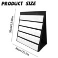 thumbnail image 3 of Tabletop pocket chart, Self‑Standing Desktop Pocket Chart, Compact Mini Pocket Chart, Practical Display Tool for Homeschool, Classroom Small Group Learning & Office Display,D,33*31, 3 of 6