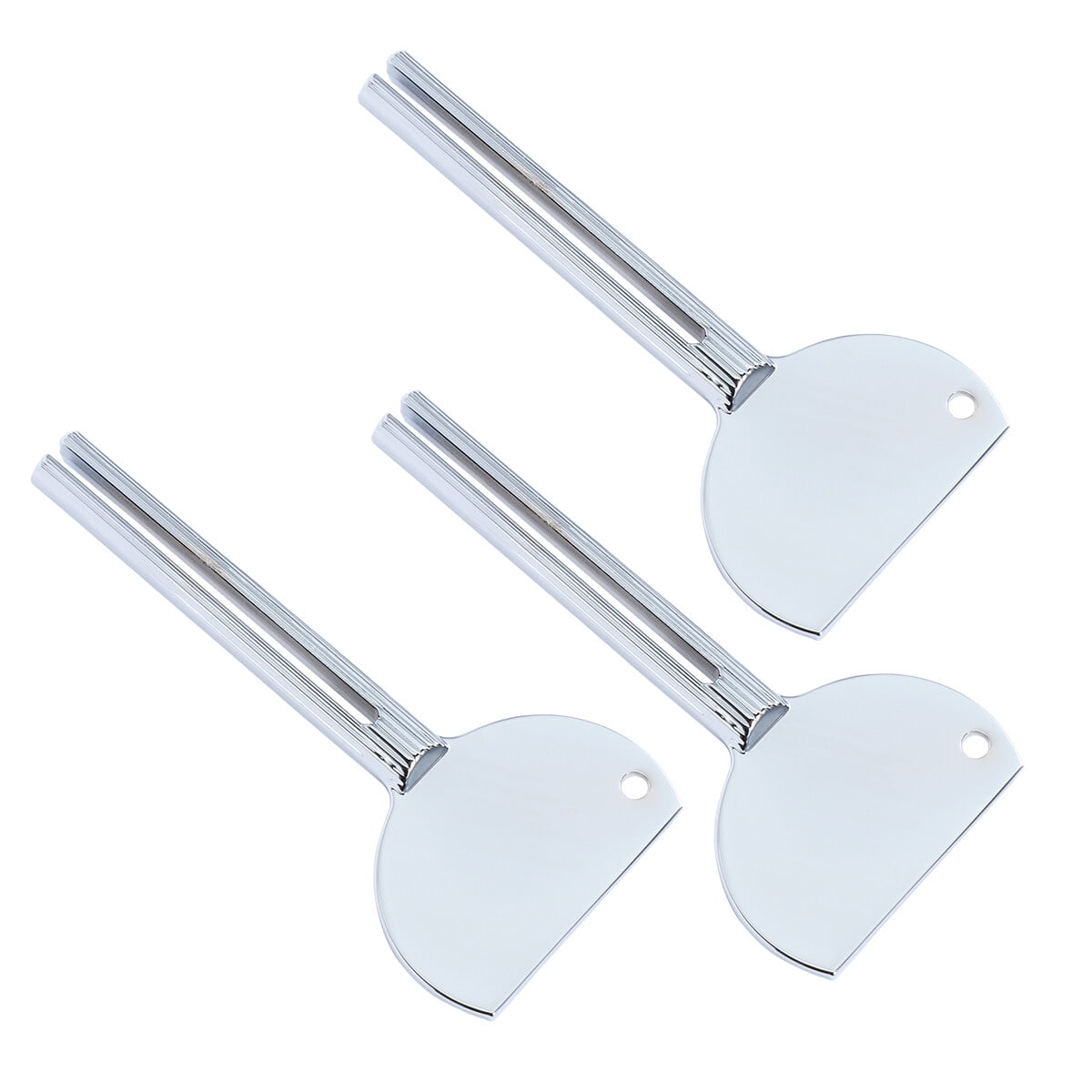3pcs Alloy Toothpaste Dispensers Portable Tube Squeezer Rolling Tool