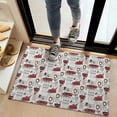 thumbnail image 2 of White Christmas Truck and Tree Pattern Door Rugs,Washable Non Slip Door Mats Indoor,Decorative Door Mats,Entry Mat Indoor for Entrance,Bedroom,Kitchen,Bathroom,20"x32", 2 of 6