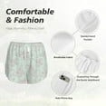 thumbnail image 4 of KLL Retro Snake Pattern Shorts Women,Athletic Shorts High Waisted Running Shorts Pocket Sporty Short Gym Elastic Workout Shorts-Large, 4 of 7
