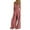 Pink, variant on lulshou Jumpsuits for Women, Women Printing Jumpsuit Pajamas Casual Sling Wide Leg Long Pants Women's Jumpsuits, Rompers & Overalls, M