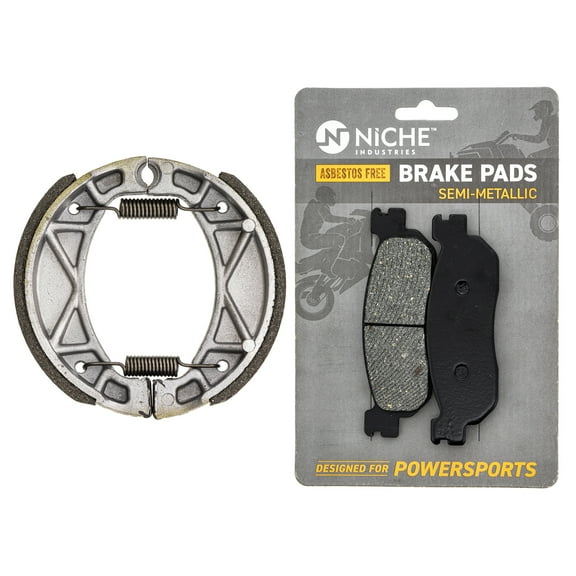 Niche Semi-Metallic Brake Pad with Shoe Set for Yamaha TW200 Motorcycle MK1002671