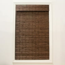 Radiance Cordless Blinds Shades, Bamboo Blinds for Semi-Private Light Control, Cocoa, 30” x 64”