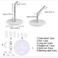 thumbnail image 3 of Cake Pouring Kit Anti Gravity Cake Stand Reusable DIY Decorative Cake Kit Baking Tools Create Unique, 3 of 5
