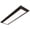 27 in. W x 15 in. D x 2 in. H, variant on AFX Atlas 25-inch Satin Nickel LED Square Flush Mount, White Acrylic Shade