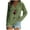 Green, variant on Kaemgyyd Cute Tops for Women Loose Casual Christmas Print Basic Tee Comfy V Neck Long Sleeve Shirt Trendy Fall Clothing