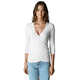 thumbnail image 1 of Blusa Mujer Manga 3 Cuartos Cuello V Comodidad y Estilo, 1 of 5