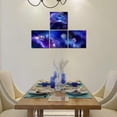 thumbnail image 5 of Outer Space Wall Art for Living Room Bedroom Universe Wall Decor Planets Stars Canvas Pictures Framed Artwork Modern Print Painting Home Walls Decoration 12 x 12 inch x 4 pcs, 5 of 6
