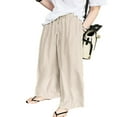 thumbnail image 1 of Relaxed Fit Women‘s Lounge Pants with Elastic Waist and Wide-Leg Design, 1 of 7