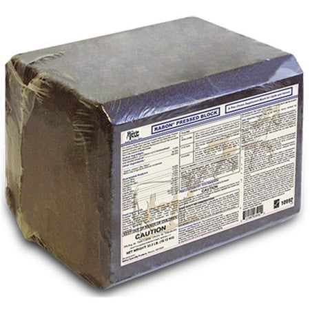 Prairie Pride 10992 Cattle & Horse Rabon Block, 33-Lbs. - Quantity 1