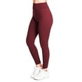 thumbnail image 6 of Baqcunre Womens Leggings,Four Seasons Breathable Seamless Yoga Clothing Fitness Suit Sports Yoga Pants Workout Leggings for Women,Yoga Pants Women Women's Pants Wine S-3XL, 6 of 9