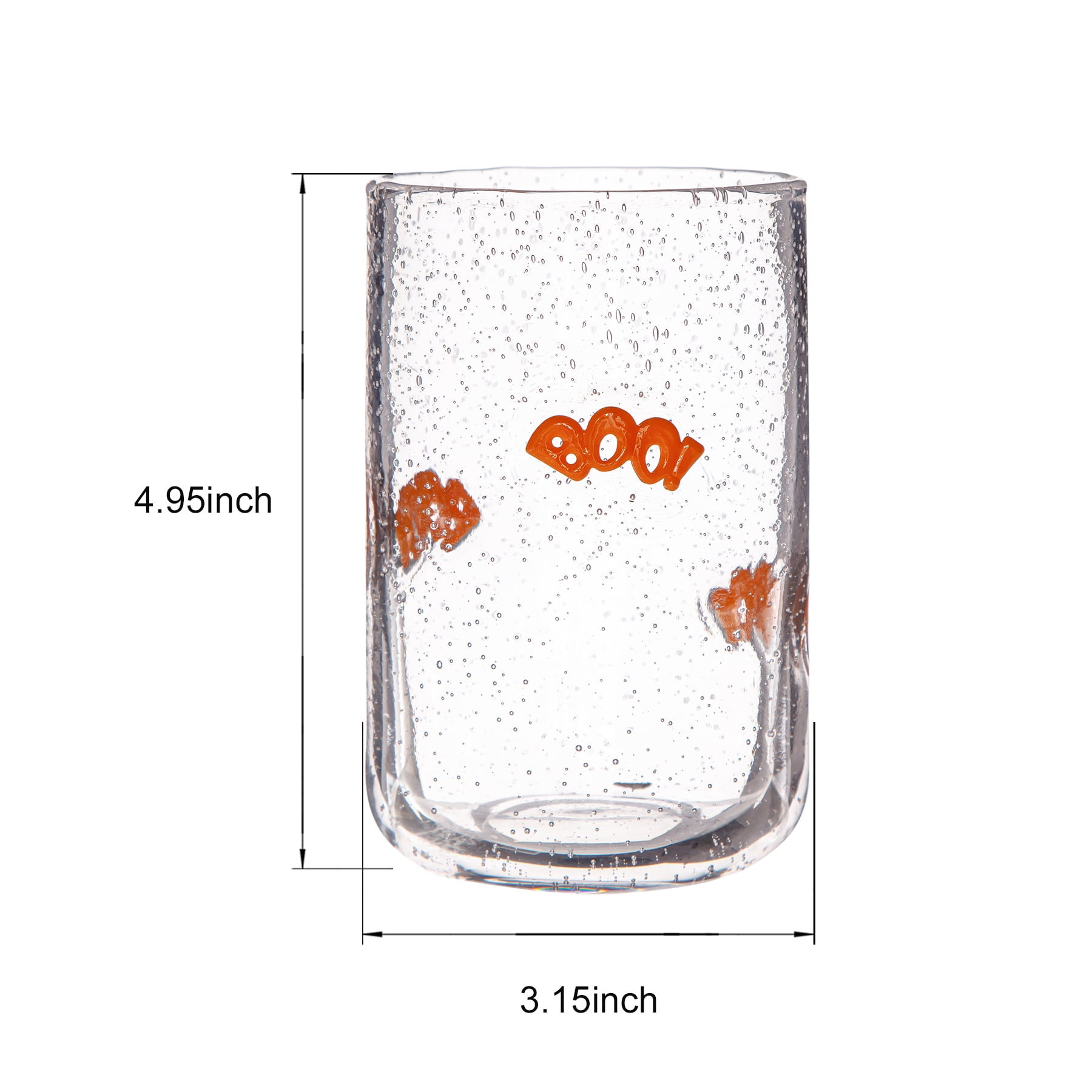 Way to Celebrate 16 oz Boo Charm Drinking Glass
