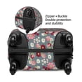 thumbnail image 4 of Haiem Daisies Flowers Luggage Cover Printed Suitcase Covers for Luggage Elastic Washable Suitcase Protector Fits 18-32 Inch Luggage-X-Large, 4 of 9