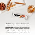thumbnail image 4 of Rise Whey Protein Bars - Honey Cinnamon | Breakfast Bar & Protein Snack 18g Protein 4g Fiber Just 5 Whole Food Ingredients Gluten-Free Soy Free (12 Count), 4 of 7
