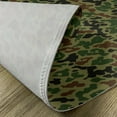 thumbnail image 5 of Ambesonne Camo Place Mats Set of 4, Summer Grungy Pattern, Standard Size, Khaki Green Brown, 5 of 6