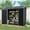 Black 4, variant on Garden Sheds 8 ft x 4 ft Outdoor Storage Shed with Two-Window and Double-Door, Plastic Shed with Floor for Gargen,Patio,Yard,Lawn,Black (W540S00046),Outdoor Sheds