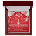 thumbnail image 5 of To My Girlfriend Forgive Me Alluring Ribbon Necklace Message Card, 5 of 20