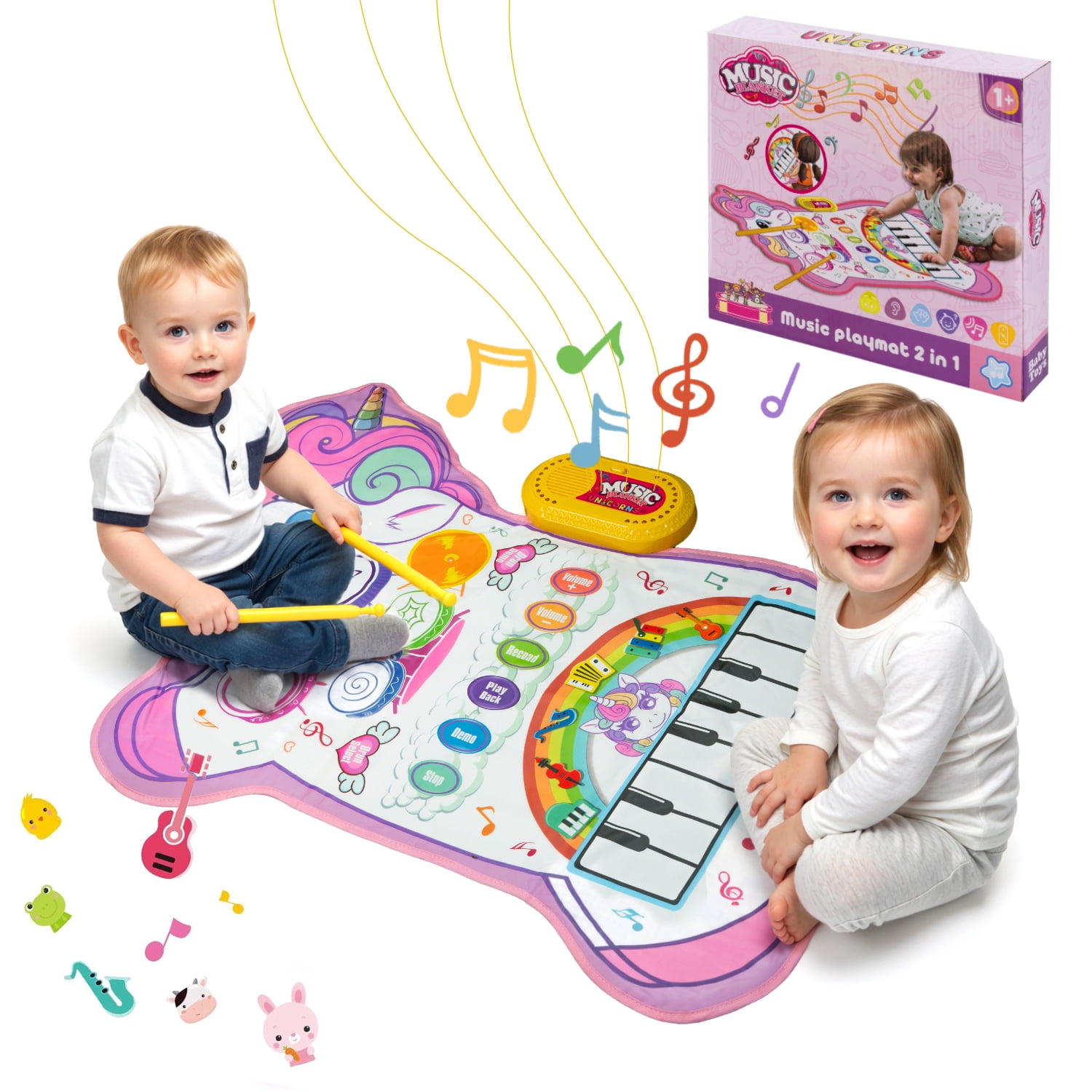 Orange Tree Toys: Xylophone: Crocodile - Wooden Musical Instrument