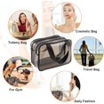 thumbnail image 5 of Ventas promocionales Neceser de viaje portátil, neceser de maquillaje, neceser de PVC impermeable de gran capacidad, neceser transparente para mujeres y niñas, 5 of 5