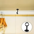 thumbnail image 3 of Shisuyan 4 Pcs Support de Tringle de Placard Support de Plafond Robuste Support de Tuyau Réglable Support Central de Tringle de Placard pour Rideau de Garde-Robe Salle de Douche, 3 of 8