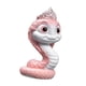 thumbnail image 5 of Figura de animal en miniatura, mini figura de serpiente, pequeña estatua de serpiente china, 2025 29 x 24 x 48 cm color rosa, 5 of 9
